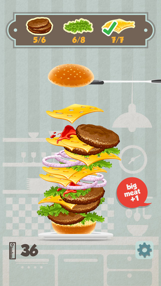 【免費遊戲App】Burger Tower Game-APP點子