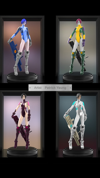 免費下載遊戲APP|Figuromo Artist : Nya the Destroyer - 3D Color Combine and Design Sculpture app開箱文|APP開箱王