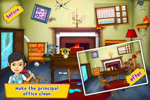 Little Students – School rescue game for kids screenshot 3