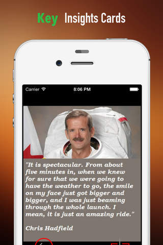 Practical Guide for An Astronaut's Guide to Life on Earth: Cards with Key Insights and Daily Inspiration screenshot 4
