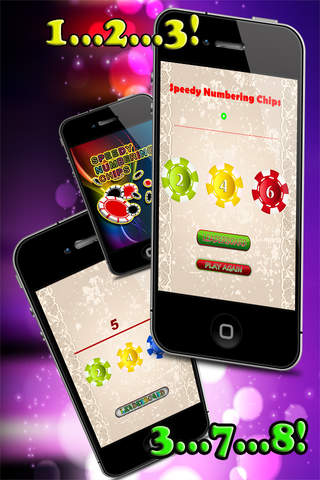 Speedy Numbering Chips Pro -The Best &Riches Casino Puzzle With Coins Daily screenshot 3