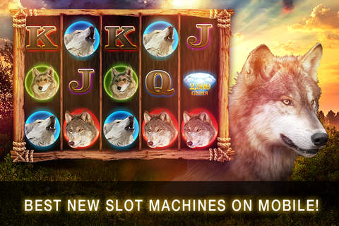 Lunar Wolf Casino Slots: A Lucky Vegas Jackpot Bonanza screenshot 2