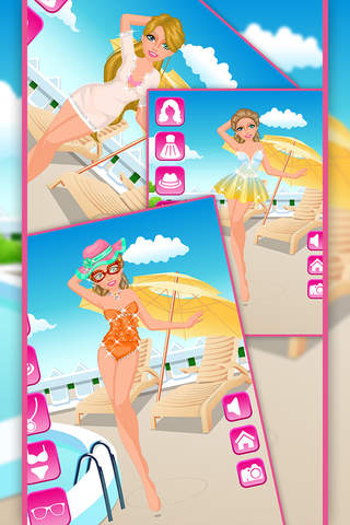 pool party outfits dressup screenshot 3