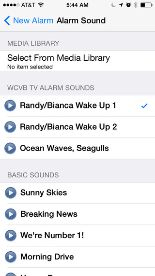 【免費生活App】Alarm Clock WCVB NewsCenter 5 Boston-APP點子