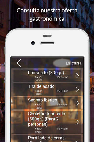 Taberna Corrientes Madrid screenshot 3