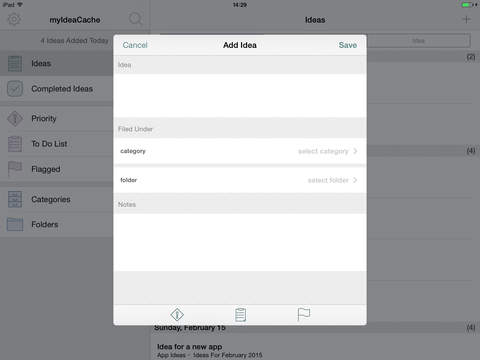 【免費生活App】myIdeaCache: Organize Your Ideas-APP點子