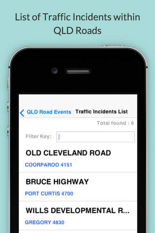 QLD Road Events screenshot 2