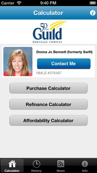 Mortgage Calculator by Donna Jo