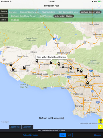 【免費交通運輸App】Metrolink Instant Route and Stop Finder and Trip Planner Pro-APP點子