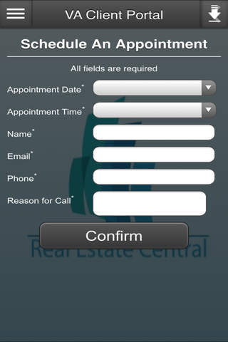 VA Client Portal screenshot 2