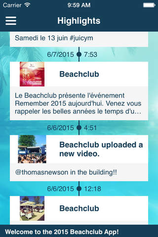 Beachclub.com screenshot 3