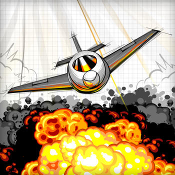 Bomber - The Game Where Paper Plane Drops Bombs On Objects In Notebook LOGO-APP點子