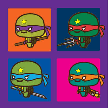 Game free for Turtles Ninja LOGO-APP點子