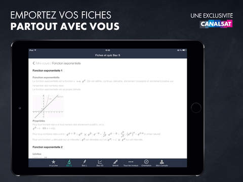 【免費教育App】CAMPUS by CANALSAT, l’appli pour réviser en quiz, fiches et vidéos de cours, le Brevet des collèges et le BAC S, BAC ES et BAC L, ET LES BACS PRO ET TECHNO-APP點子