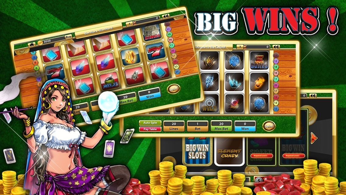 big wins online slots