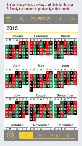 FireSync Shift Calendar AppPicker