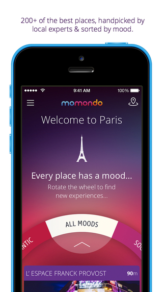 Paris travel guide free offline city map - momondo places