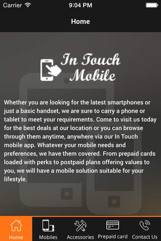 In Touch Mobile App screenshot 2