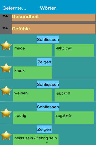 Deutsch - Tamil screenshot 3