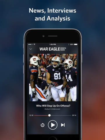 【免費運動App】War Eagle Sports Radio-APP點子