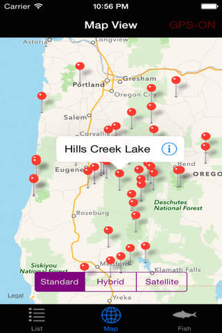Oregon Lakes - Fishing screenshot 4