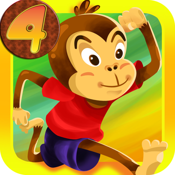 Banana Monkey Jungle Gorilla Run Lite LOGO-APP點子