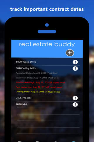 Texas Real Estate Buddy - Tools for Real Estate Agents screenshot 3
