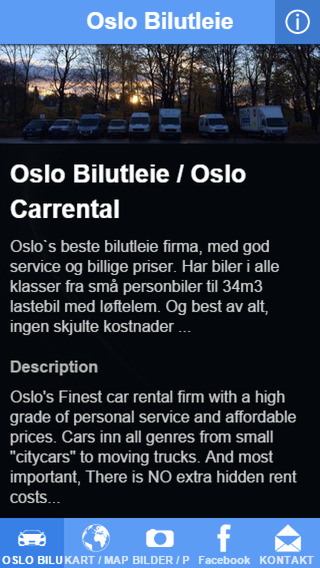 【免費商業App】Oslo Bilutleie-APP點子