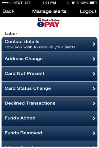 Bank of Labor Member Preference Mobile screenshot 4