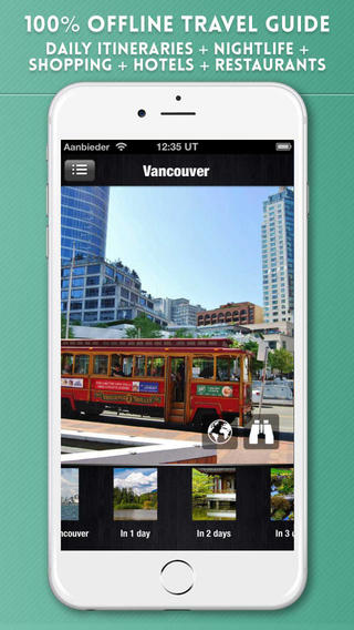 Vancouver Travel Guide with Offline City Street Maps