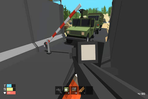 Block Zombie VirusZN5 - Multiplayer Gun Shooter Survival  Mini Game screenshot 3