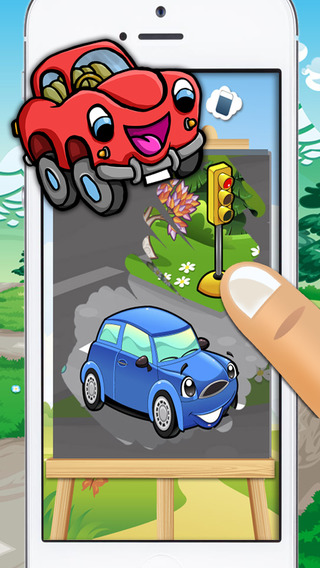 Cars karts and trucks - fun car minigames for kids