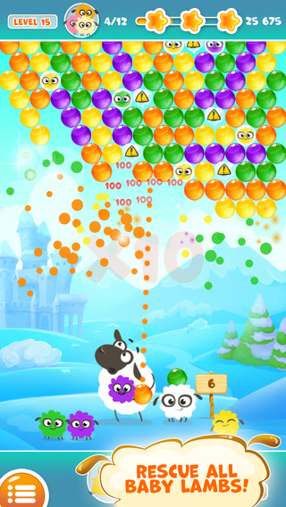 【免費遊戲App】Bubble Sheep Adventures-APP點子