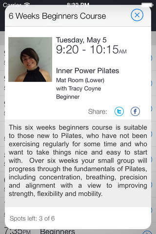 Inner Power Pilates - UK screenshot 2