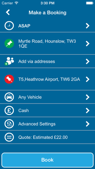 【免費旅遊App】SPEEDYCARS MINICABS (WEST LONDON)-APP點子