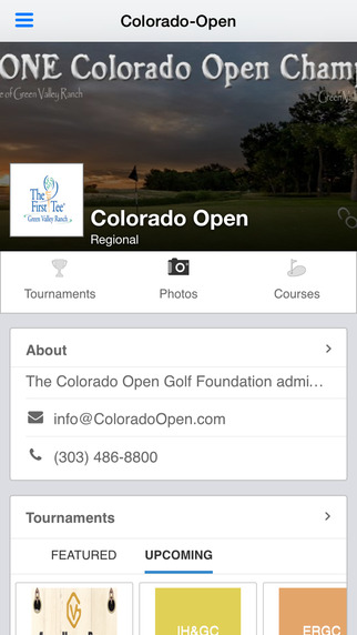 Colorado Open Golf Championships
