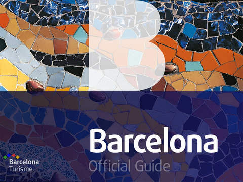 Barcelona Official Guide iPad. The city of Gaudí