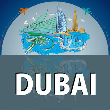 Dubai OfflineMap Visitors Guide LOGO-APP點子