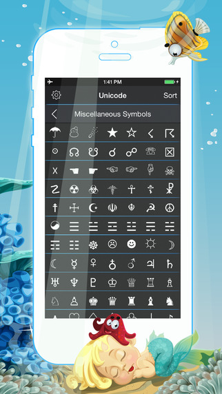 Unicode Keyboard - Emoji and Emoticons Characters and Symbols for iOS 8