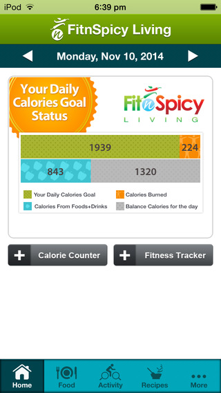 【免費健康App】FitnSpicy Living - Indian Food Nutrition, Fitness & Recipe Analysis-APP點子