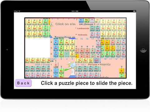 PairPlay Periodic Table For iPad