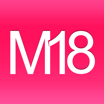 M18麦网-时尚购物第e站 LOGO-APP點子