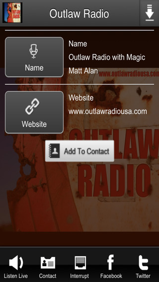 【免費娛樂App】Outlaw Radio-APP點子