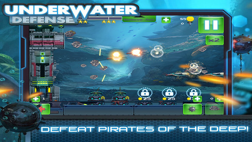 Underwater Defense - Shooting Submarine Addicted Free Game