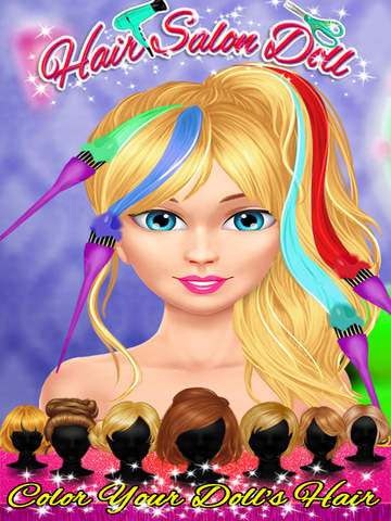 【免費遊戲App】Pretty Girl Hair Salon - Color, Style & Curl Your Hair-APP點子