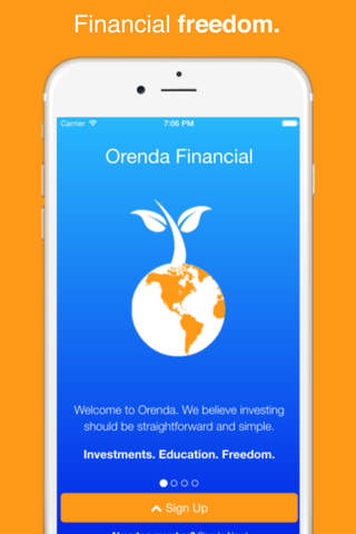 Orenda - Simplified Investing. Financial Freedom. screenshot 4