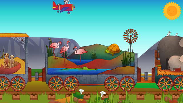 【免費教育App】Safari Train for Toddlers-APP點子