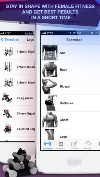 免費下載健康APP|Female Fitness - The Best Exercises for LOWER BODY (Thighs and Butt) app開箱文|APP開箱王