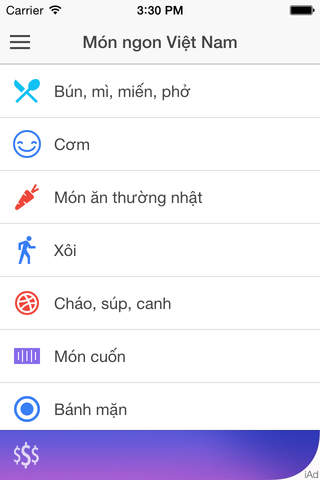 Món Ngon Việt Nam screenshot 2