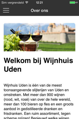 Wijnhuis Uden screenshot 2